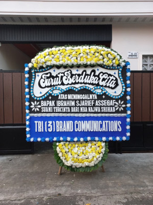 Papan Bunga Duka di Belitung Selatan
